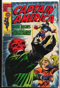 Captain America #115 (1969) Captain America
