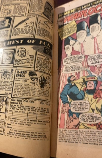 The X-Men #30 (1967)the warlock wakes