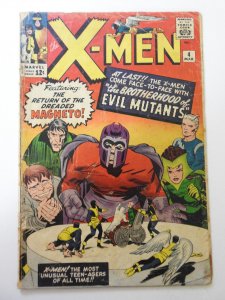 The X-Men #4 (1964) PR Condition incomplete, restored see description