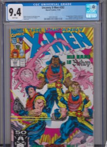 UNCANNY  X-Men #282 CGC 9.4 WHITE (1994) KEY / NEW SLAB