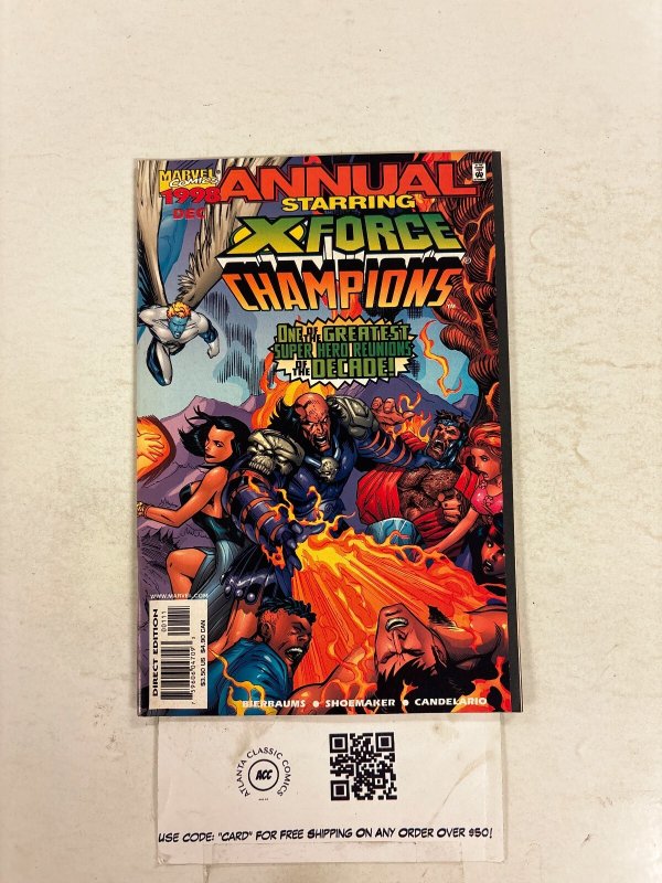 X-Force Champions Annual #1 NM Marvel Comic Books Hercules Cannonball 19 HH112