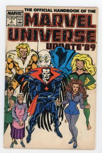 Official Handbook of the Marvel Universe #5 (1989) Newsstand FN
