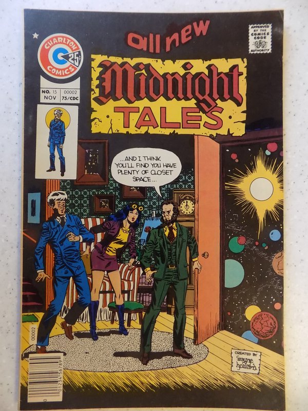 MIDNIGHT TALES # 15 CHARLTON HORROR ADVENTURE