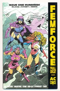 Femforce (1985) #100 FN Includes poster