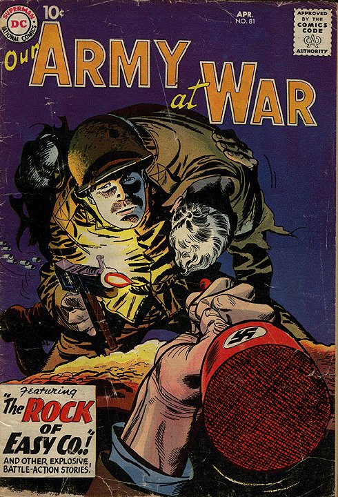 OUR ARMY AT WAR (1952 Series) #81 Good Comics Book