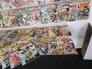 Huge Lot 160+ Silver/Bronze Comics W/Hulk, Fantastic Four, X-Men+ See Descript!!