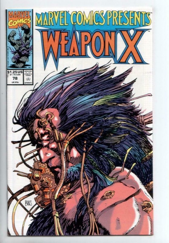 MARVEL COMICS PRESENTS #78, Wolverine, Barry Smith, NM, more MCP in store