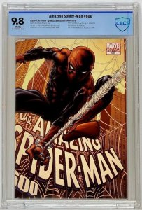 Amazing Spiderman #600 Marvel 2009 CBCS 9.8 Quesada 1:15 Cover Equals Top CGC