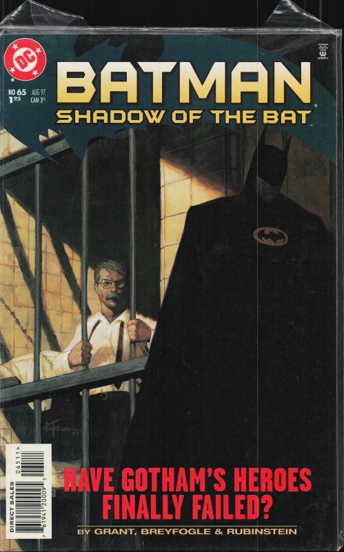 Batman: Shadow of the Bat #65 (1997) Batman