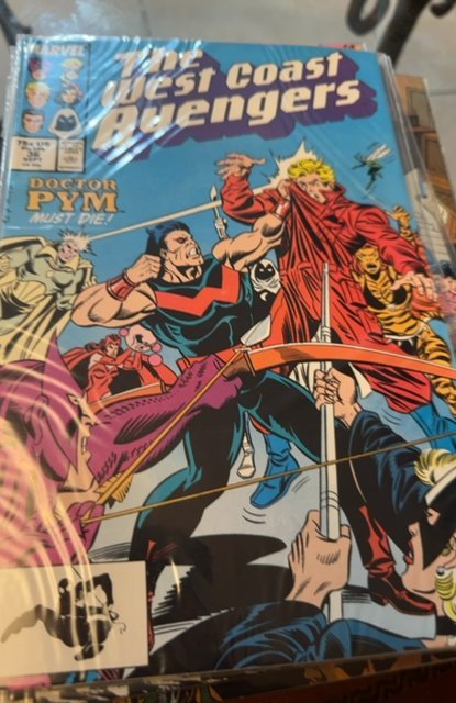 West Coast Avengers #36 (1988) West Coast Avengers [Wonder Man 