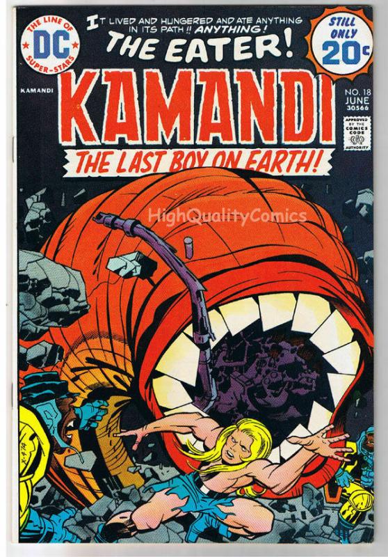 KAMANDI #18, VF/NM, Jack Kirby, Last Boy on Earth, 1972, more in store