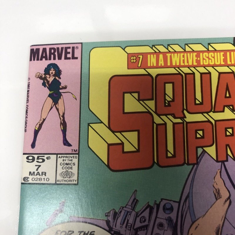 Squadron Supreme (1985) # 7 (NM) Canadian Price Variant • CPV • Mark Gruenwald