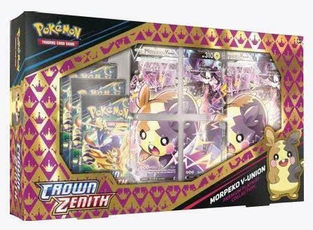 Pokemon TCG Crown Zenith Playmat Premium Collection  Morpeko V-Union box