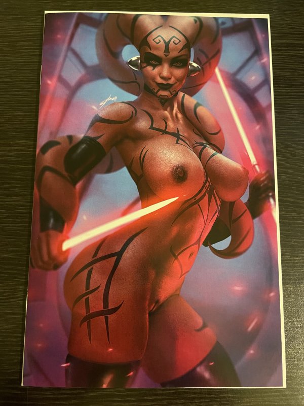 TOTALLY RAD WARS #4 DARTH TALON COSPLAY RETAILER EXCLUSIVE VIRGIN LTD 100 NM+