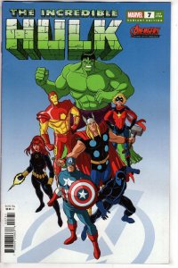 Incredible Hulk 7 Tim Levins Avengers 60th Variant