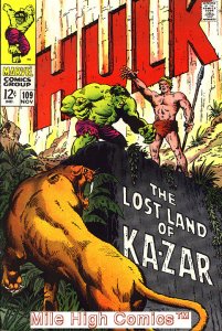 HULK  (1962 Series) #109 Fine