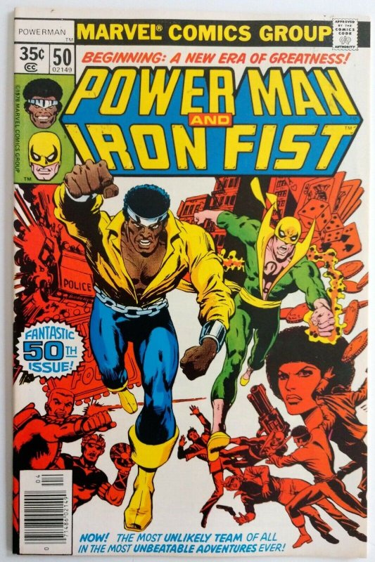 Power Man and Iron Fist #50, Book Retitled from Power Man