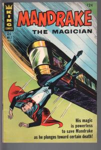 MANDRAKE THE MAGICIAN #2-1966-ZEPPELIN COVER-KING-VF VF