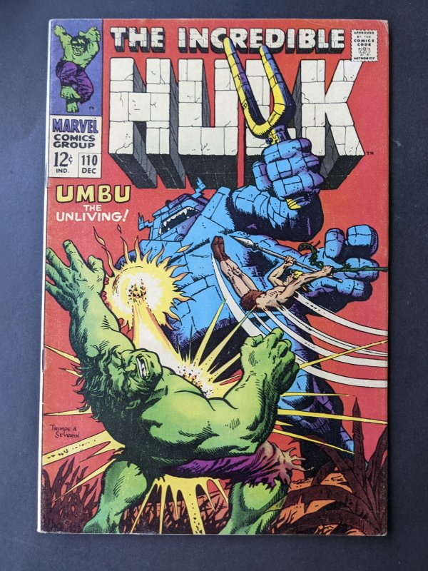 The Incredible Hulk #110.