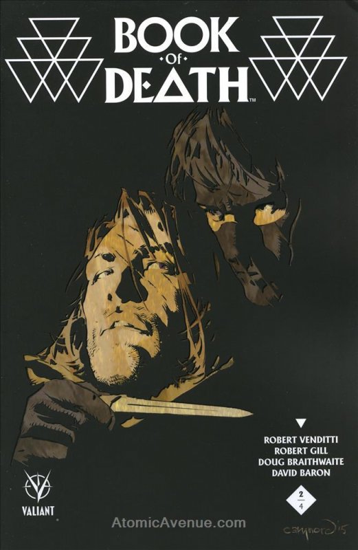 Book Of Death #2A VF/NM ; Valiant