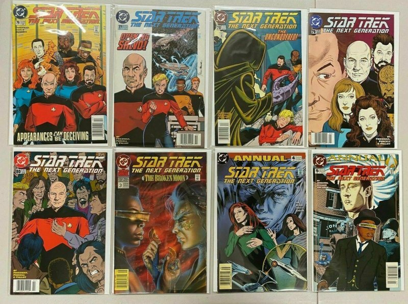 Star Trek Next Generation DC comic lot #2-80 2nd 72 diff books 8.0 VF (1989-96)