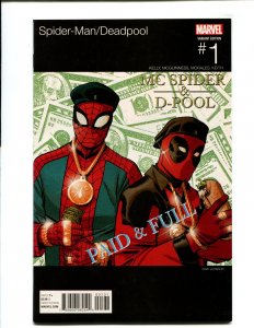 Spider-Man/Deadpool #1 - HIP HOP VARIANT! (9.0/9.2) 2016