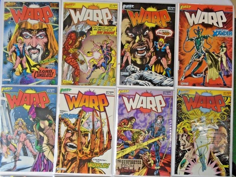 Warp Set:#1-19, 8.0 VF (1983)