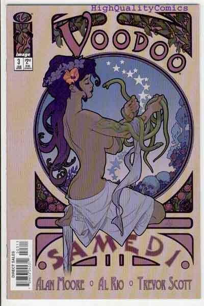 VOODOO #3, NM, Alan Moore, Al Rio, Adam Hughes, 1997, more in store