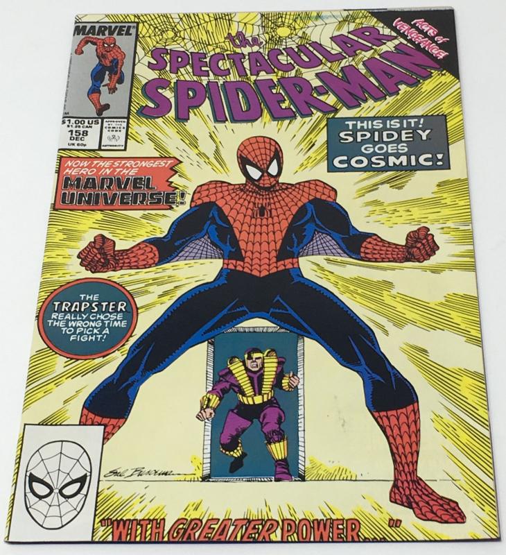 Spectacular Spider-Man 158  1st App. Cosmic Spider-Man