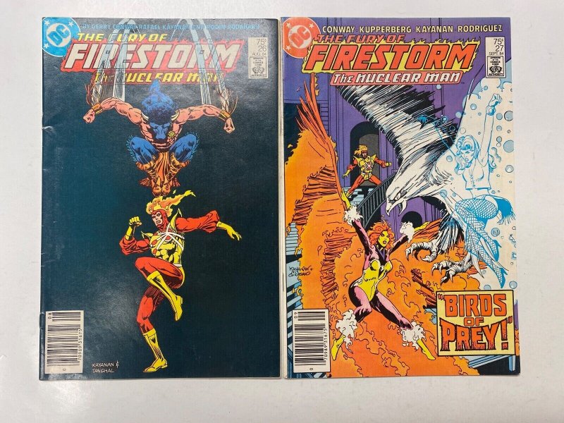 2 Firestorm DC comic book #26 27 97 KM9