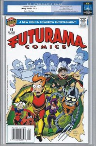 Futurama (Bongo) #8 (Newsstand) GD ; Bongo | low grade comic