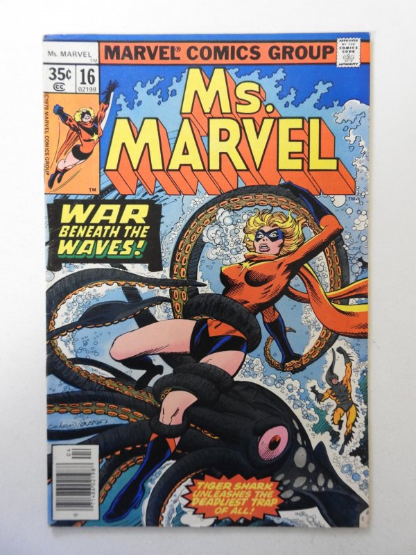 Ms. Marvel #16 FN Condition! 1st cameo appearance of Raven Darkholme!