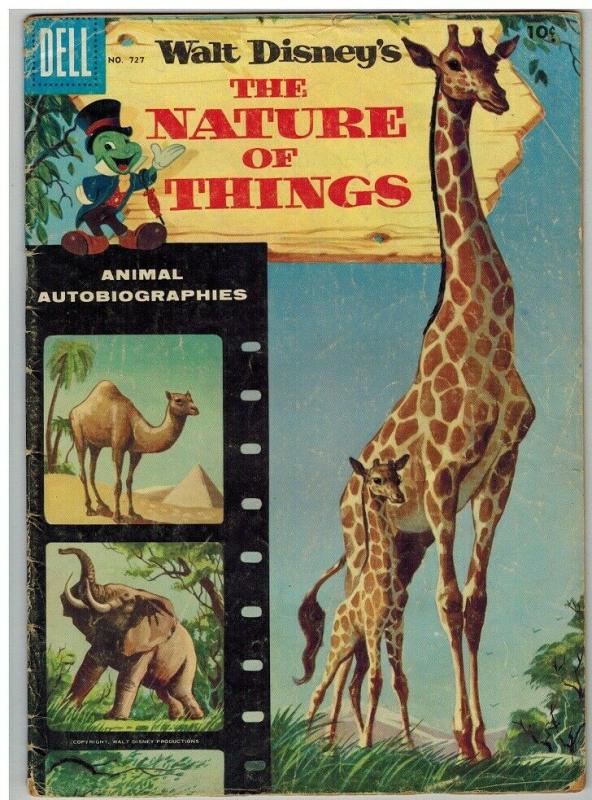 NATURE OF THINGS F.C. 727 GOOD 1956 COMICS BOOK