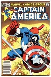 Captain America #275 1982- 1st Baron Zemo II- Hot Book Movie Coming- VF