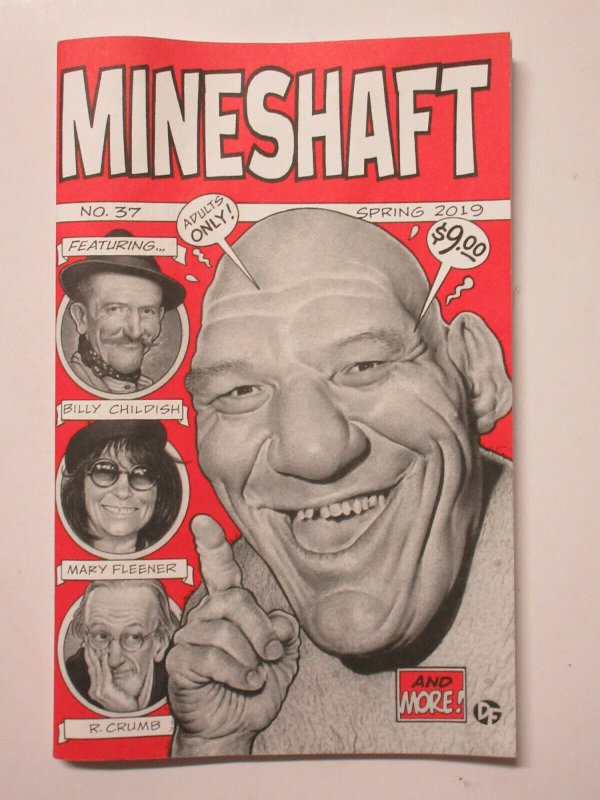 Mineshaft no. 37 Spring 2019 20th Anniversary Underground Comix Magazine r Crumb