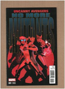 Uncanny Avengers #1 Marvel Comics 2015 No More Mutants Variant NM- 9.2