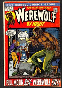Werewolf By Night #1 VG 4.0
