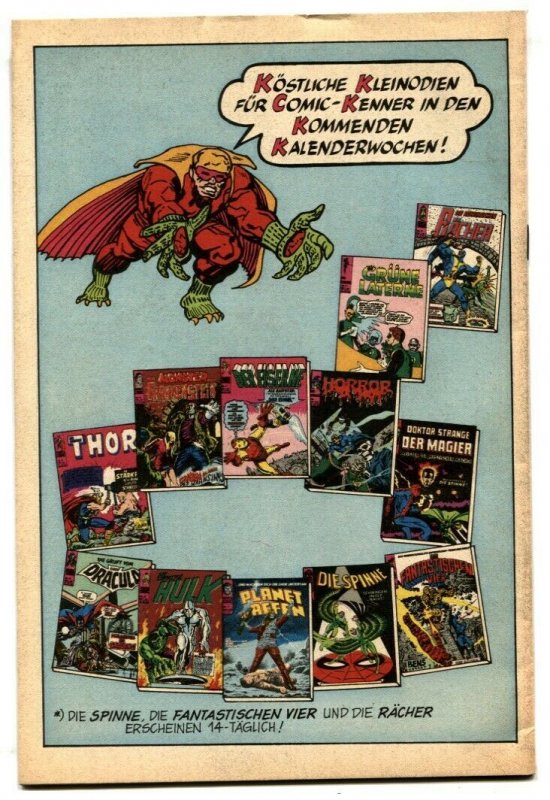 Tomb Of Dracula #31 1976- German comic book VF