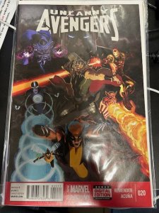 Uncanny Avengers #20  Vol. 1 (2014) Rick Remender Story Daniel Acuña Cover & Art