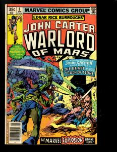 12 John Carter Marvel Comics # 1 3 4 5 6 7 8 9 11 12 13 Annual 2  WS6