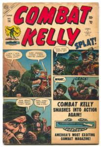 Combat Kelly #14 1953- Atlas Korean War comic VG