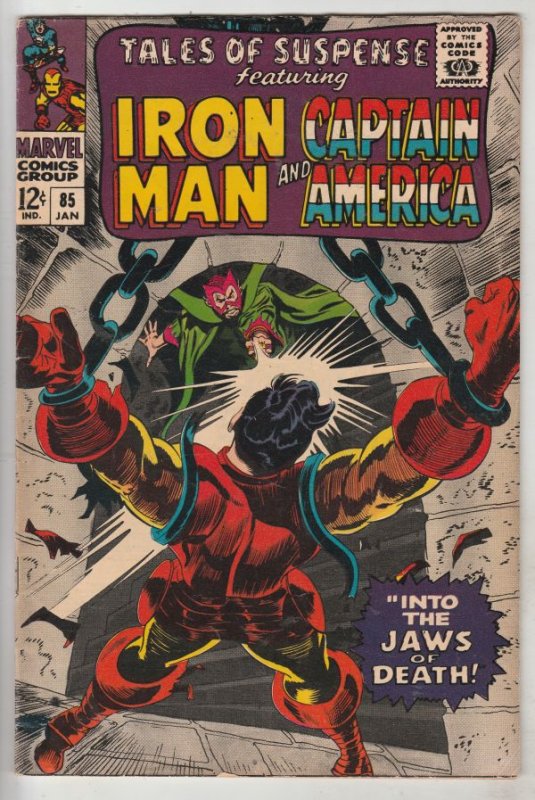 Tales of Suspense #85 (Jan-67) VF High-Grade Iron Man, Captain America