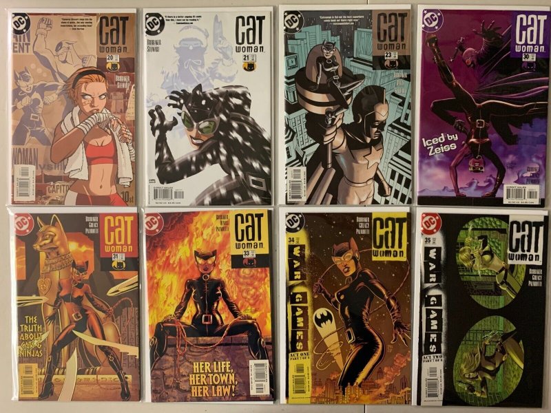 Catwoman comics lot #2-57 34 diff avg 7.0 (2002-06)