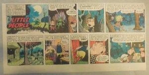 The Little People Sunday by Walt Scott from 8/3/1958 Third Page Size!