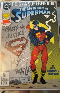 Adventures of Superman #501 (1993) Superboy 