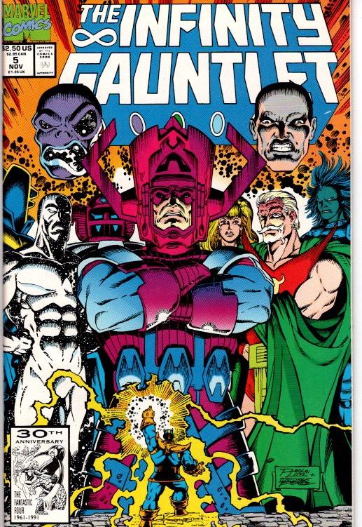 INFINITY GAUNTLET #5,6 NEAR MINT $15.00