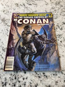 Savage Sword Of Conan The Barbarian # 83 VF- Marvel Comic Book Magazine 2 J391
