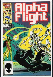 Alpha Flight #35 (1986) Alpha Flight