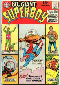 80 Page Giant #10 1965-Superboy- Luthor- DC comics G