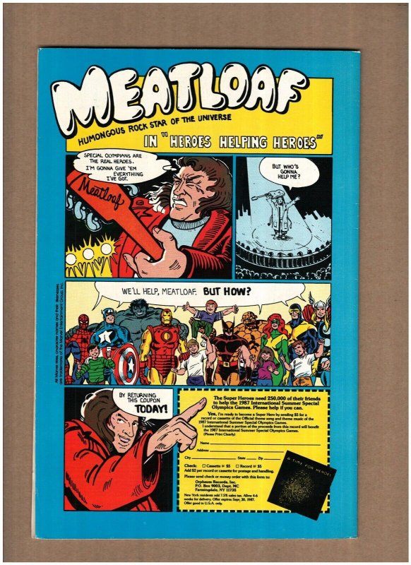 Silver Surfer #5 Newsstand Marvel Comics 1987 Marshall Rogers VF+ 8.5